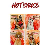 The Hot Sauce Journal: For Notes, Ideas, and Necessary Intensity • 6x9 Quad Ruled Graph Paper