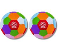 The House Ball - Le Ballon de la Maison - L'Original Soft et Sécurisé Taille 4 Créé pour l'intérieur de votre Maison et le Jardin - Cadeau de Football Amusant - Parfait pour les Enfants (Lot de 2)