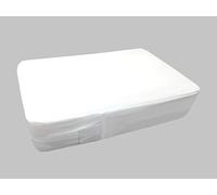 The House Of Emily Protège-matelas pour incontinence entièrement fermé avec fermeture éclair, protection 6 côtés, 100 % étanche, facile à nettoyer, antibactérien, petit lit double