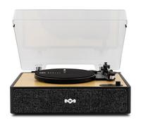 The House Of Marley Rise Up Tourne-disque entraîné par courroie Noir, Bois Manuel