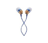 House of Marley Smile Jamaica - Écouteurs avec micro - intra-auriculaire - filaire - jack 3,5mm - isolation acoustique - denim blue Denim blue
