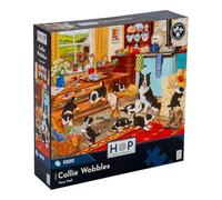 The House of Puzzles - Puzzle de 1000 pièces - Collie Wobbles