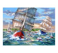 The House of Puzzles - Puzzle de 1000 pièces pour adultes, illustration d'artiste, paysage pittoresque, cadeaux de puzzle de luxe