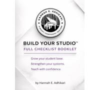 The How to Build Your Studio™ Full Checklist Booklet: Music Teacher Growth Guide