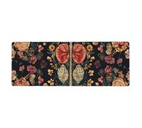 The Human Kidney, The Spine, The Flower Mouse Pad In Big Extended Antidérapant Rubber Mouse Pad with Stitched Edges Gaming Pc Desktop Large Mouse Pad 11,8 x 31,5 cm