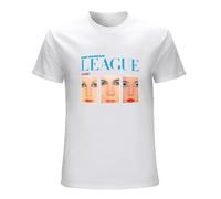 The Human League Dare T-Shirt Graphic Top Printed Tee Shirt for Mens White XXL