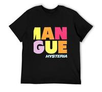 The Human League Hysteria Designer Tee Shirts for Men Black XL