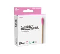 The Humble Co Bâton de coton en bambou violet 100pcs