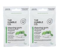 The Humble Co. Chewing-gum naturel - Menthe fraîche Gummies 2x19 g