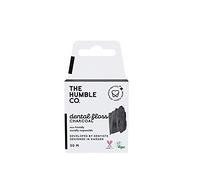 The Humble Co. Fil Dentaire | Charbon | Respectueux de la Nature, Vegan, Approuvé par les Dentistes - Élimine la plaque et donne une sensation de fraîcheur (1 x 50m)