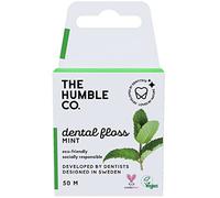 The Humble Co. Fil Dentaire | Menthe Fraîche | Respectueux de la Nature, Vegan, Approuvé par les Dentistes - Élimine la plaque et donne une sensation de fraîcheur (1 x 50m)