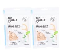 The Humble Co. Floss Picks Brosse(S) À Dents 2x50 pc(s)