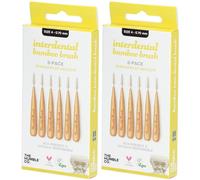 The Humble Co. Interdental Brush® Brossette interdentaire en bambou Taille 4 - 0,7 mm 2x6 pc(s)