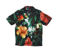 The Hundreds - Blooming Woven Forest Short Sleeve Shirt - Homme - Chemises - Multicolore - Taille: L