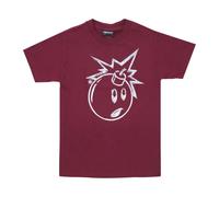 The Hundreds - Chrome Adam Tee - Homme - Tops - Rouge - Taille: S