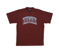 The Hundreds - Chrome Dome Tee - Homme - Tops - Rouge - Taille: S