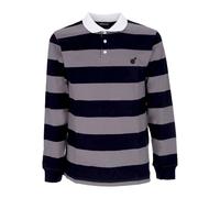 The Hundreds, Homme, Tops, Multicolore, Taille: XL Pacific Long Sleeve Polo L/s Rugby