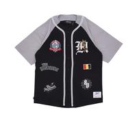 The Hundreds - League Jersey Buttons Jacket - Homme - Chemises - Noir - Taille: XL