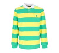 The Hundreds - Pacific Long Sleeve Polo - Homme - Tops - Multicolore - Taille: M