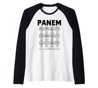 The Hunger Games District Icons Manche Raglan