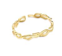 The Hunger Games Finnick Bracelet en or avec inscription « From Catching Fire »