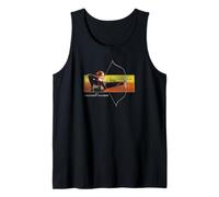 The Hunger Games Katniss Bow and Arrow Front and Back Movie Débardeur