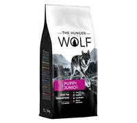 The Hunger of the Wolf Croquettes pour chiens jeunes et chiots allergiques de toutes races, formule délicate sans céréales avec saumon et pommes de terre, 14kg