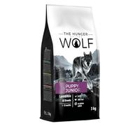 The Hunger of the Wolf Croquettes pour chiens jeunes et chiots de toutes races, formule délicate avec agneau et riz, 3 kg