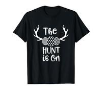 The Hunt is on Funny Easter Egg Hunt T-Shirt Graphique avec Valeur