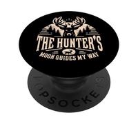 The Hunters Moon me Guide à la Chasse PopSockets PopGrip Adhésif