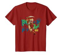 The Ice Age Adventures of Buck Wild 'Ello Boys T-Shirt, Enfant, Canneberge, 12 Ans