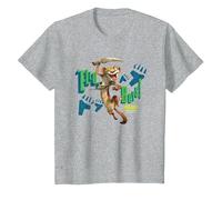 The Ice Age Adventures of Buck Wild 'Ello Boys T-Shirt, Enfant, Gris Chiné, 12 Ans