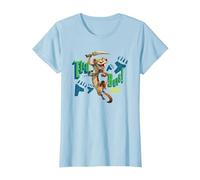 The Ice Age Adventures of Buck Wild 'Ello Boys T-Shirt, Femme, Bleu Céleste, L