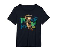 The Ice Age Adventures of Buck Wild 'Ello Boys T-Shirt, Femme Grandes Tailles, Noir, 5X