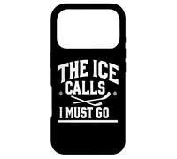The Ice Calls, I Must go Funny Hockey Coque pour iPhone 17 Pro