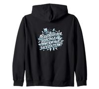 « The Ice Has Broken, Gentlemen of The Jury ! » Retro Satirical Sweat à Capuche