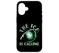 The Ice is Calling Ice Fisher Hobby Love Ice Fisher Coque pour iPhone 16