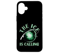 The Ice is Calling Ice Fisher Hobby Love Ice Fisher Coque pour iPhone 16 Plus