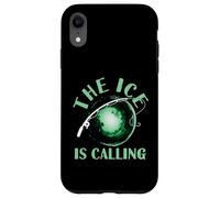 The Ice is Calling Ice Fisher Hobby Love Ice Fisher Coque pour iPhone XR