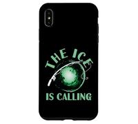 The Ice is Calling Ice Fisher Hobby Love Ice Fisher Coque pour iPhone XS Max