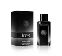 The ICON by Antonio Banderas Eau de Perfume for Men - Long Lasting - Virile, Elegant, Trendy and Sexy Scent - Wood, Amber, and Sandalwood Notes - Ideal for Special Events - 100ml
