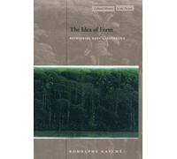 The Idea of Form: Rethinking Kant's Aesthetics
