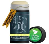 The Ilex Wood - Déodorant naturel lavande et citron - 70 ml. Déodorant naturel dans un tube en carton écologique. Vegan, sans plastique, sans alcool, sans toxines, sans sels d'aluminium