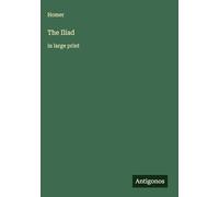 The Iliad: in large print