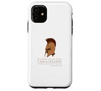 The Iliad Trojan War - Citation Grecque archaïque - Motivation Coque pour iPhone 11