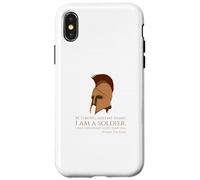 The Iliad Trojan War - Citation Grecque archaïque - Motivation Coque pour iPhone X/XS