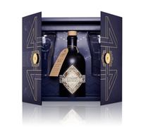 The Illusionist Mysterium Coffret Cadeau | Le Gin à Changement de Couleur | 16 Plantes Premium | Floral & Fruité | 45% Vol. | 500ml + 2 Fioles Erlenmeyer | Plaisir Magique en Coffret