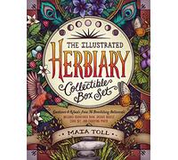 The Illustrated Herbiary – Guide et rituels de 36 plantes – Coffret livre relié jeu d'oracle pochette