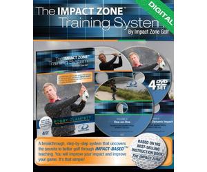 The Impact ZoneTM Golf Training System 4 DVD Set - Bobby Clampett