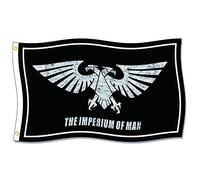 The Imperium of Man Les Drapeaux Banner 3x5ft-90x150cm 100% Polyester,Utilisé à l'intérieur et à l'extérieur